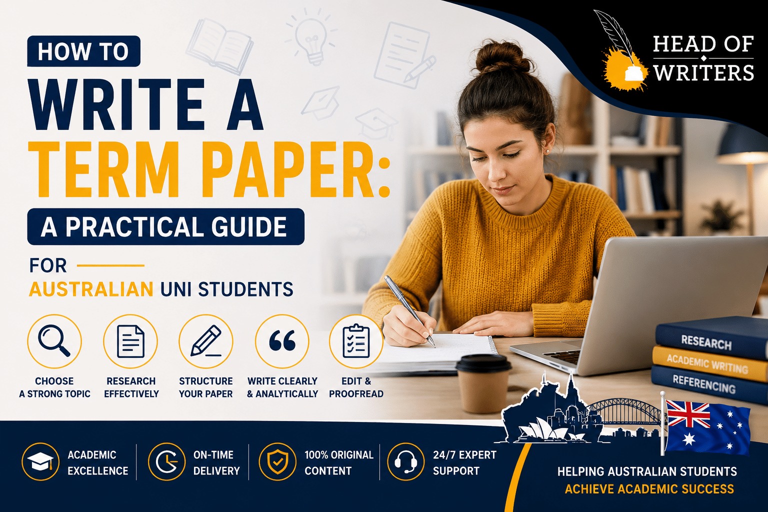 How to Write a Term Paper: A Practical Guide for Australian Uni Students